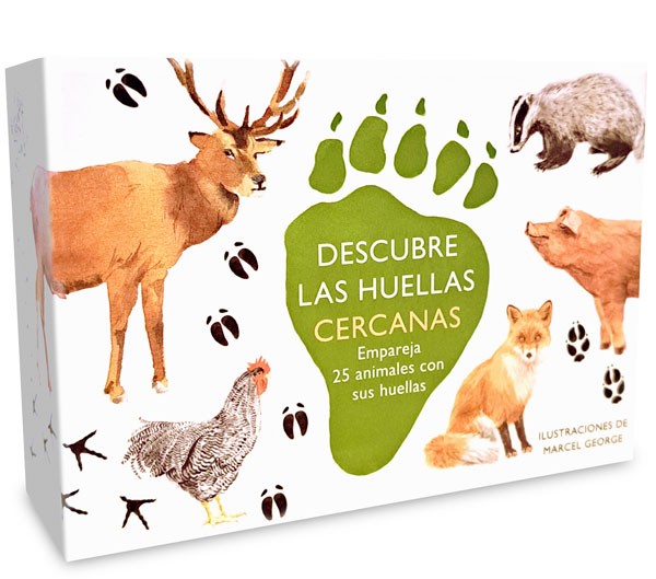 Descubre las huellas cercanas