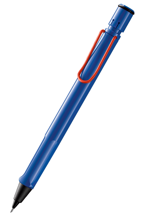 Portamina Lamy safari 0.5 azul/rojo