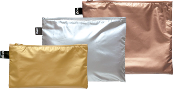 Estuches Metallic. Gold, Silver, Rose Gold