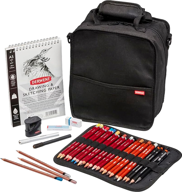 Estuche Carry-All Derwent para 132 lápices