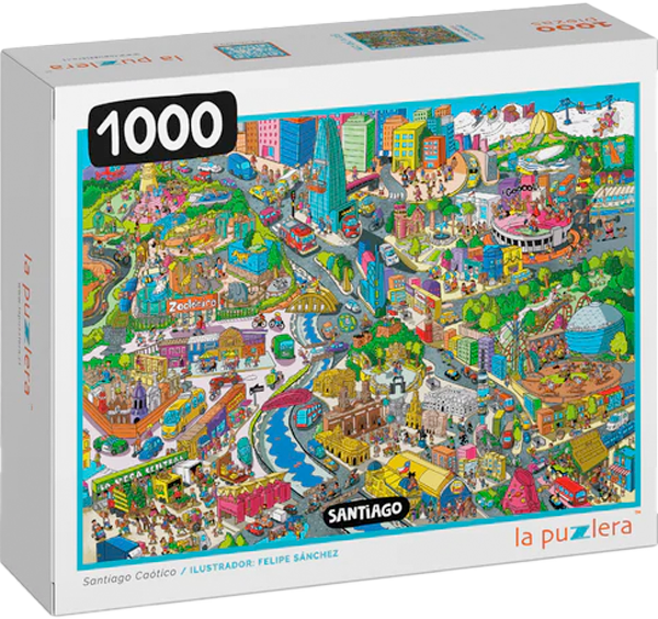 Puzzle caos en Santiago