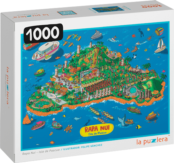 Puzzle Rapa Nui/isla de Pascua
