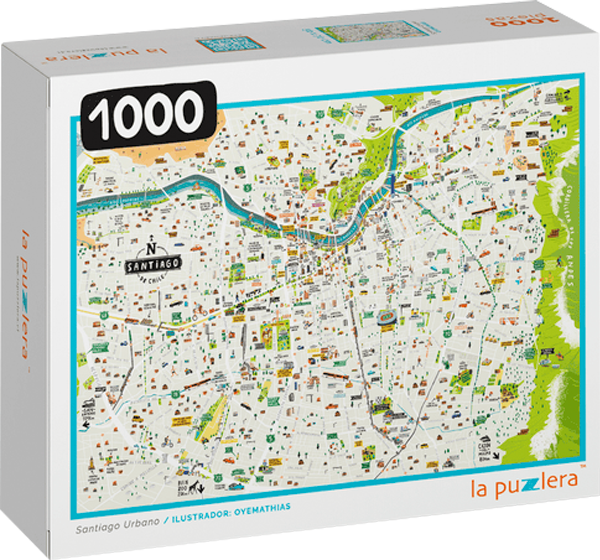 Puzzle Santiago urbano
