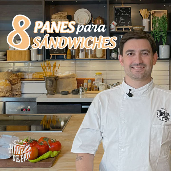 8 panes para sandwich