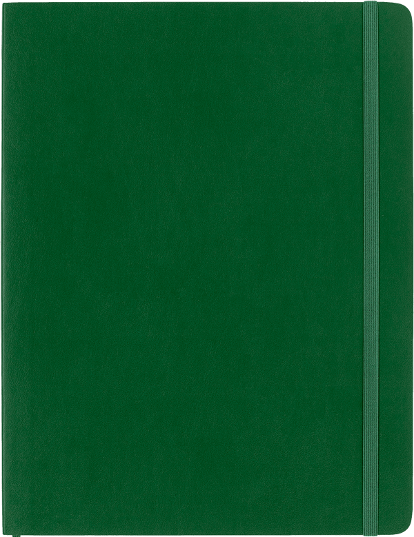 Libreta Blend - Large - Tapa Dura - Verde - De rayas