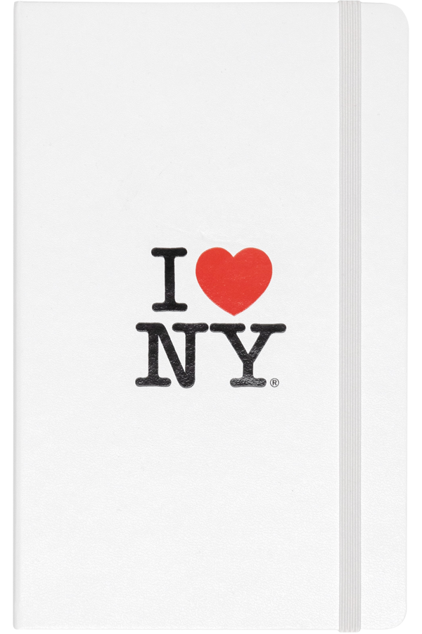 Cuaderno Ed. Limitada - I Love NY - Tapa Dura - Large - Blanca - De rayas