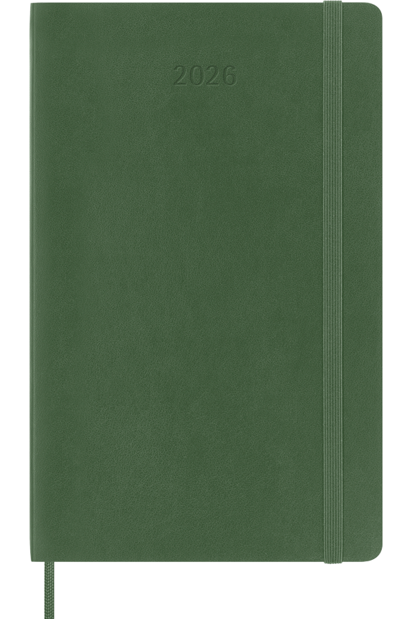 Agenda 2026 - Diaria - Tapa blanda - Large - Verde mirto