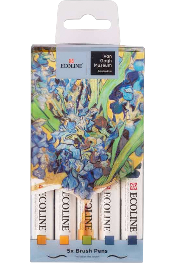 Marcadores Acuarela Ecoline Set 5 Van Gogh Museum
