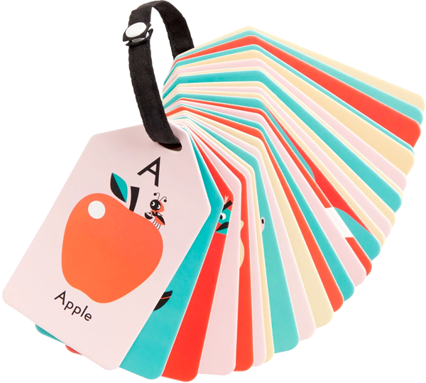 My ABCs Ring Flash Cards