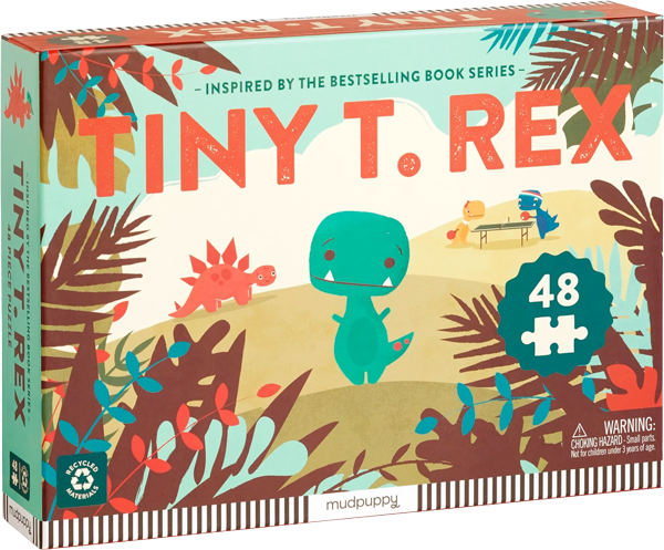 Puzzle Pequeño T. Rex (48 piezas)