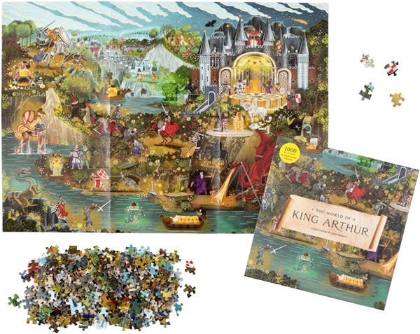 Puzzle The World of King Arthur (1000 piezas)