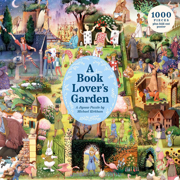 Puzzle A Book Lover's Garden (1000 piezas)