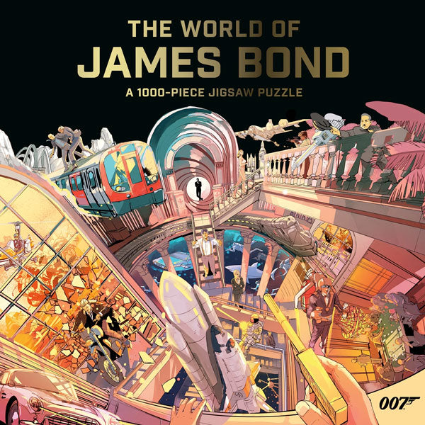 Puzzle The World of James Bond (1000 piezas)