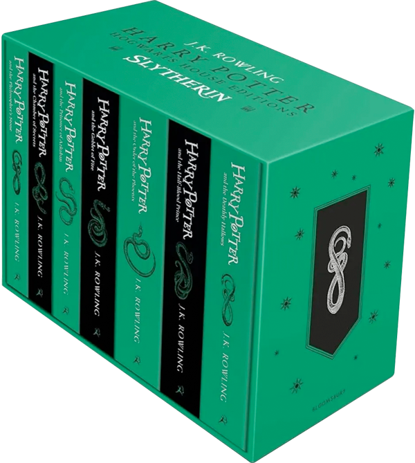 Estuche biblioteca Slytherin