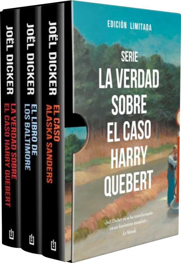 Estuche serie la verdad sobre el caso Harry Quebert