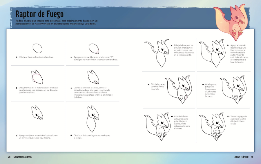 Monstruos Kawaii. Aprende a dibujar