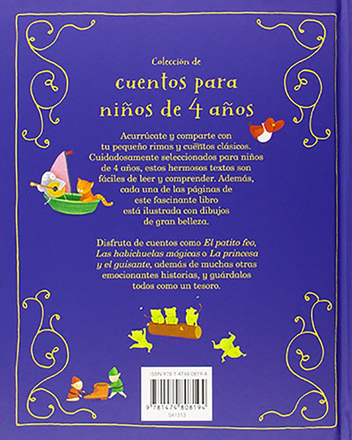  Coleccion De - Cuentos Para Niños De 4 Años  (978-1-4748-0819-4): Coleccion De