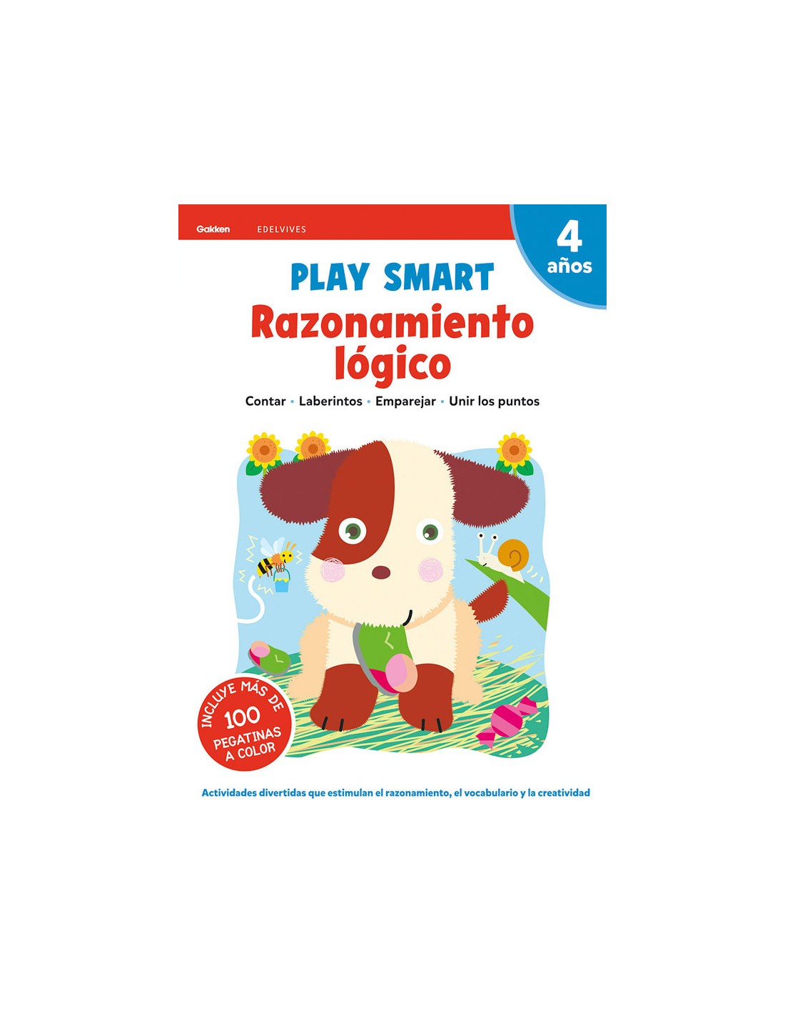 Play Smart. Cuaderno 3. 4 años - Edelvives