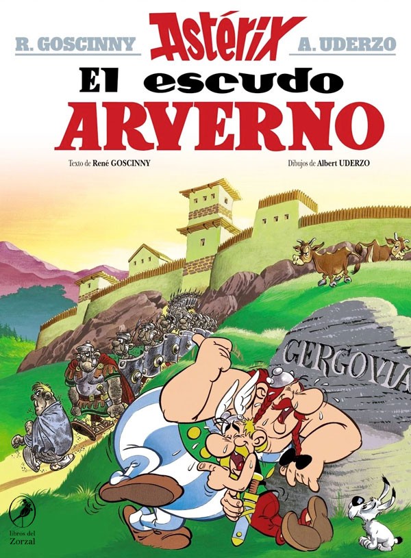 El escudo arverno. Asterix 11