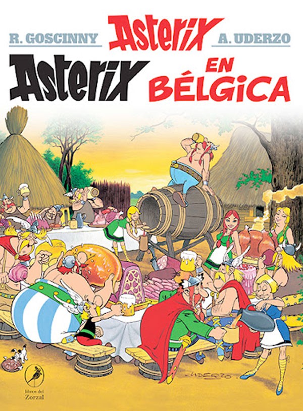 En Bélgica. Asterix 24