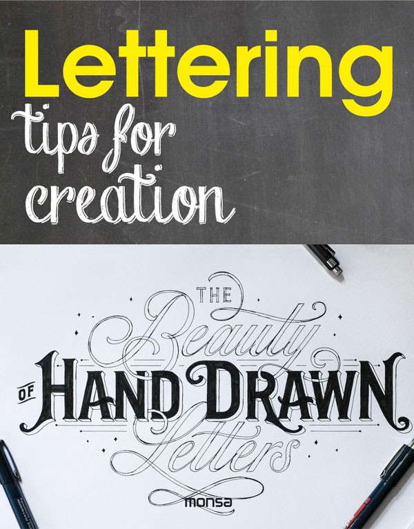 Lettering tips for creation