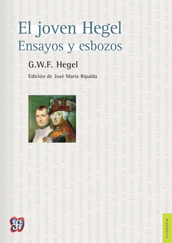 El joven Hegel ensayos y...