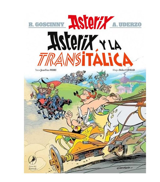 Asterix y la transitálica. Asterix 37