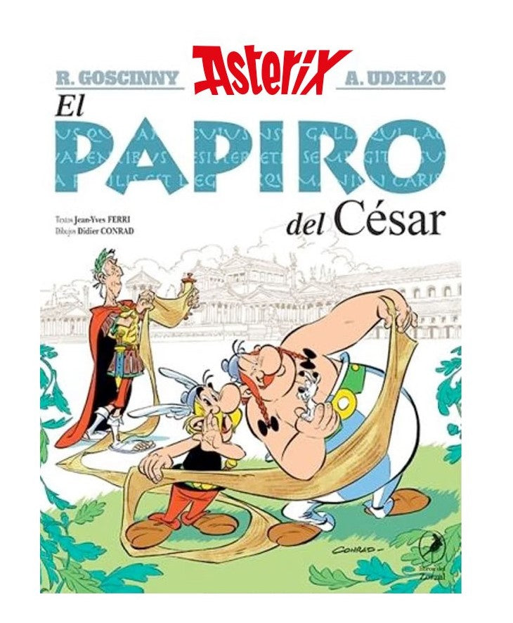 El papiro del César. Asterix 36