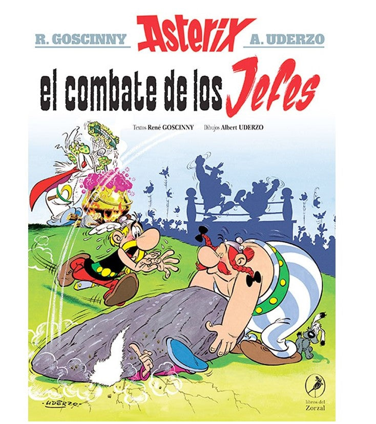 El combate de los jefes. Asterix 7