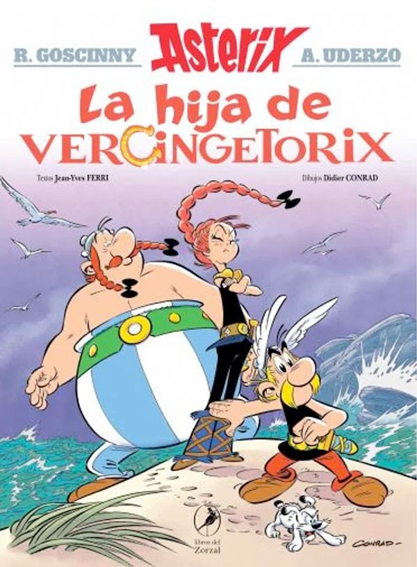 La hija de Vercingetorix. Asterix 38