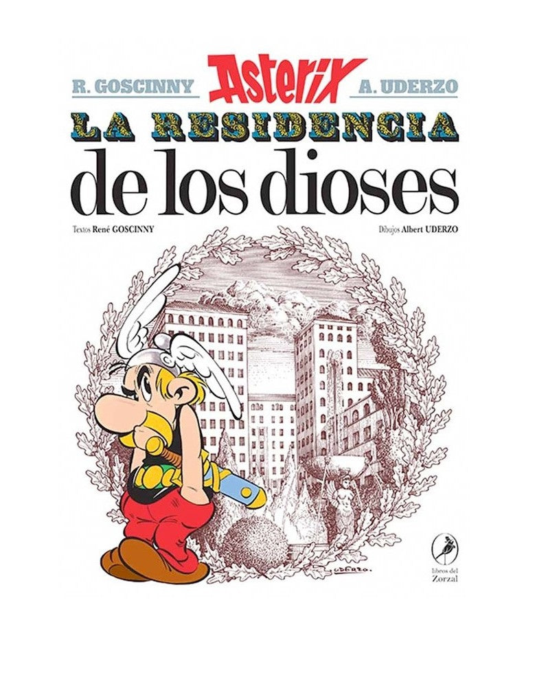 La residencia de los dioses. Asterix 17