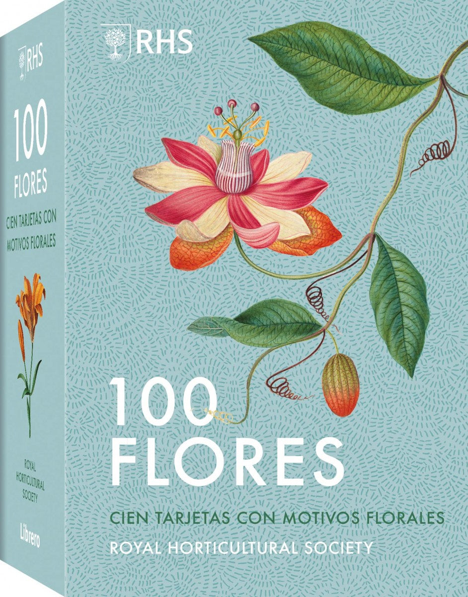 100 flores. Tarjetas con motivos florales (RHS)