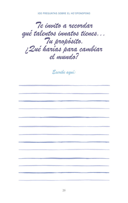 100 PREGUNTAS SOBRE EL HOOPONOPONO