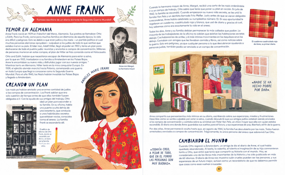 50 historias de niños, niñas y jóvenes que cambiaron el mundo