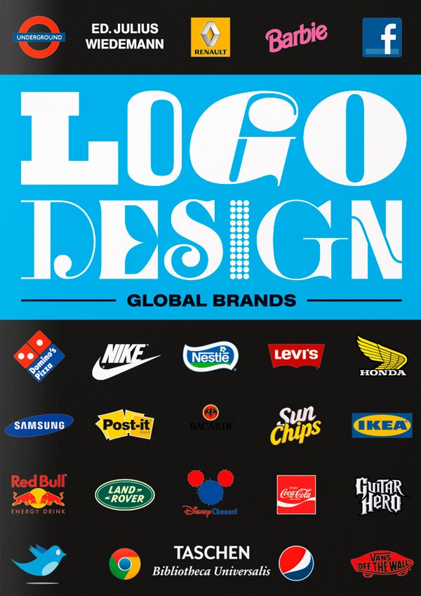 Logo Design. Global Brands. Biblioteca Universal