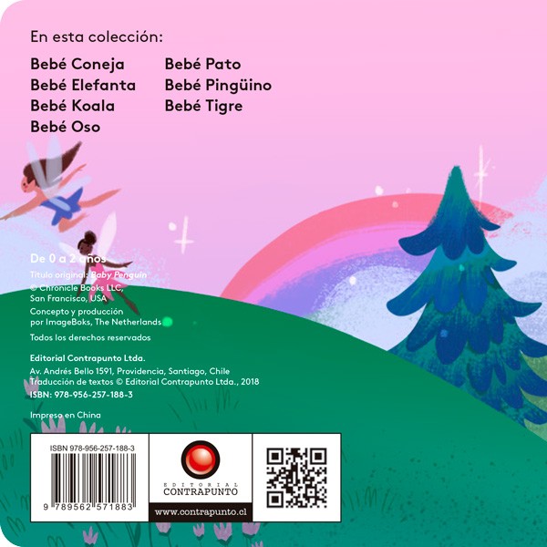 Libro con títere de dedo. Bebé Unicornio