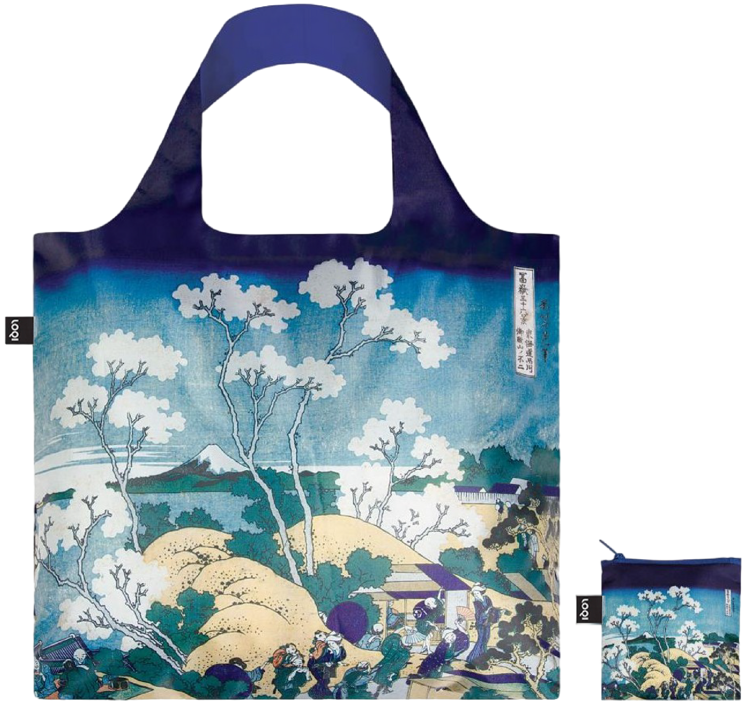 Bolsa Hokusai. Fuji From Gotenyama