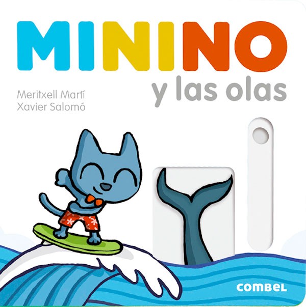 Minino y las olas