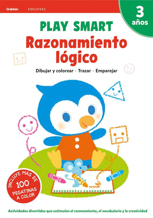 Play Smart. 3 años. Razonamiento lógico