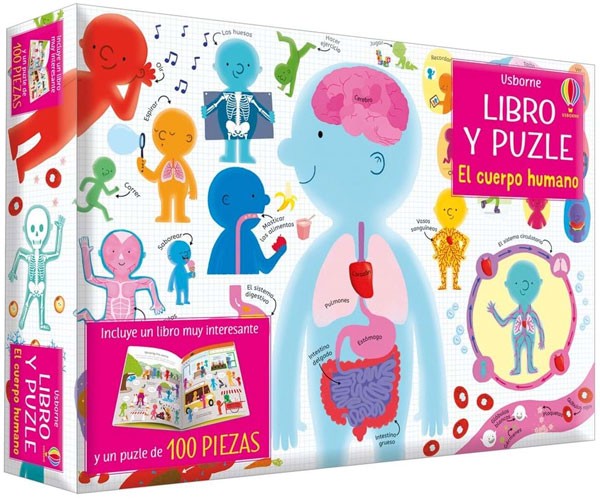 Libro y puzzle  - El cuerpo humano