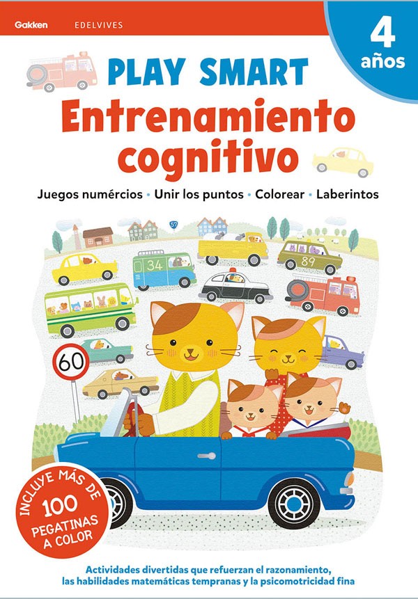 Play Smart. 4 años. Entrenamiento cognitivo