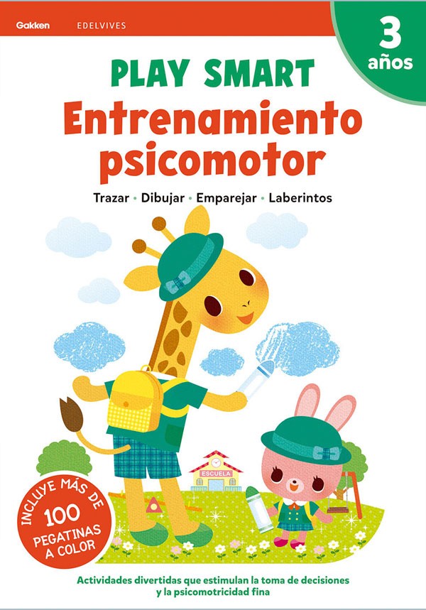 Play Smart. 3 años. Entrenamiento psicomotor