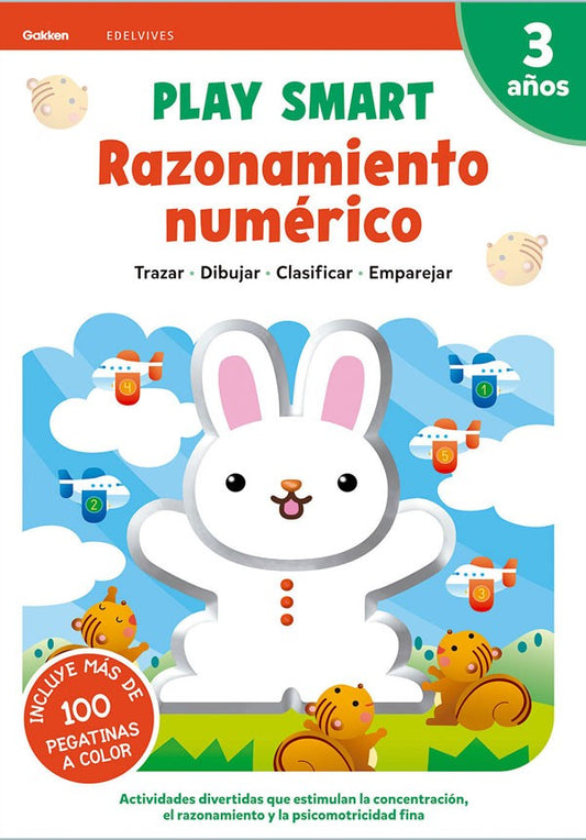 Play Smart. 3 años. Razonamiento numérico