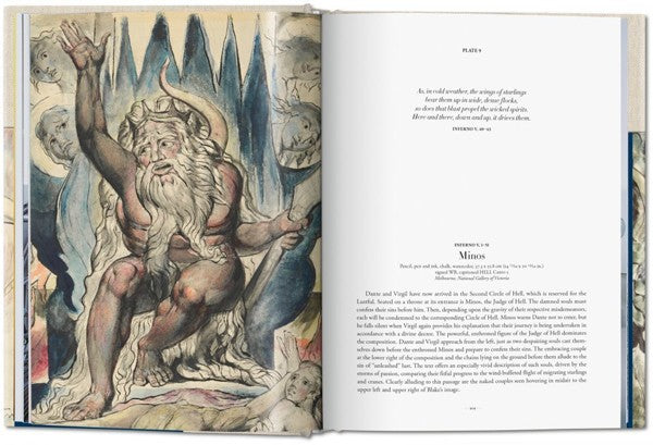 William Blake. La Divina Comedia de Dante. Los dibujos completos