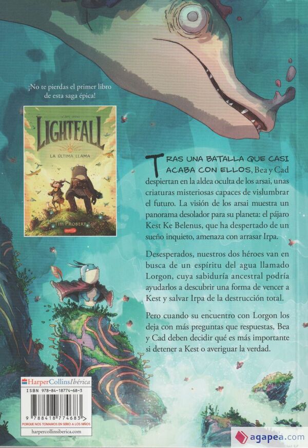 Lightfall: La sombra del pájaro (Libro 2)