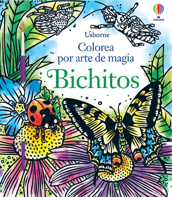 Bichitos - colorea por arte de magia