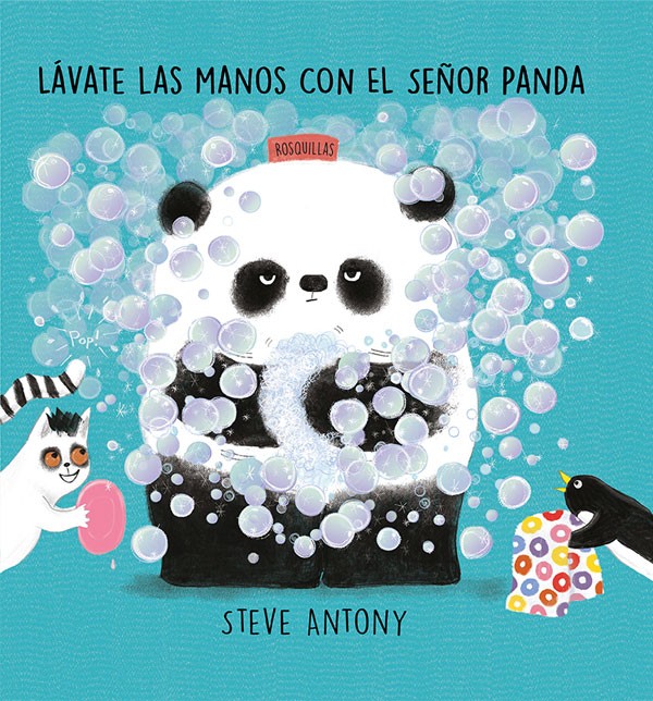 Lavate las manos con el señor Panda