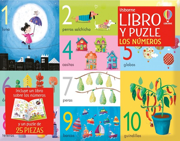 Los Numeros. Libro y puzle