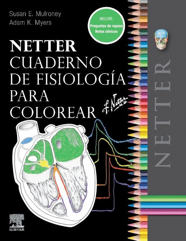 Netter. Cuaderno de fisiología para colorear