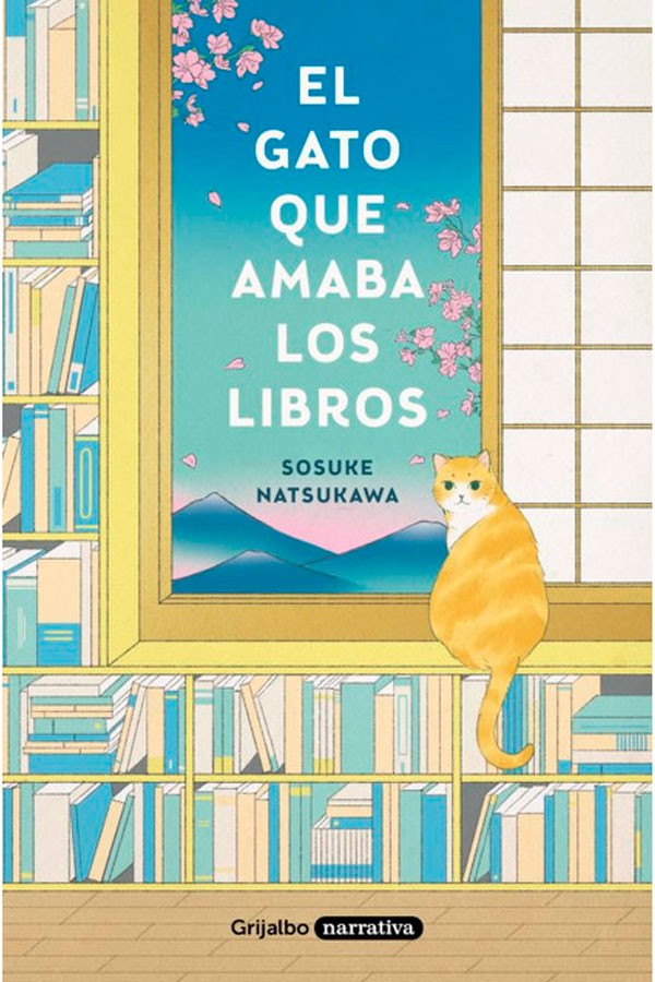 El gato amaba los libros